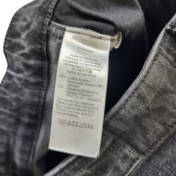 Madewell Womens Curvy Mid Rise Stovepipe Jeans Size 30 Armand Wash Raw Hem - Picture 13 of 14